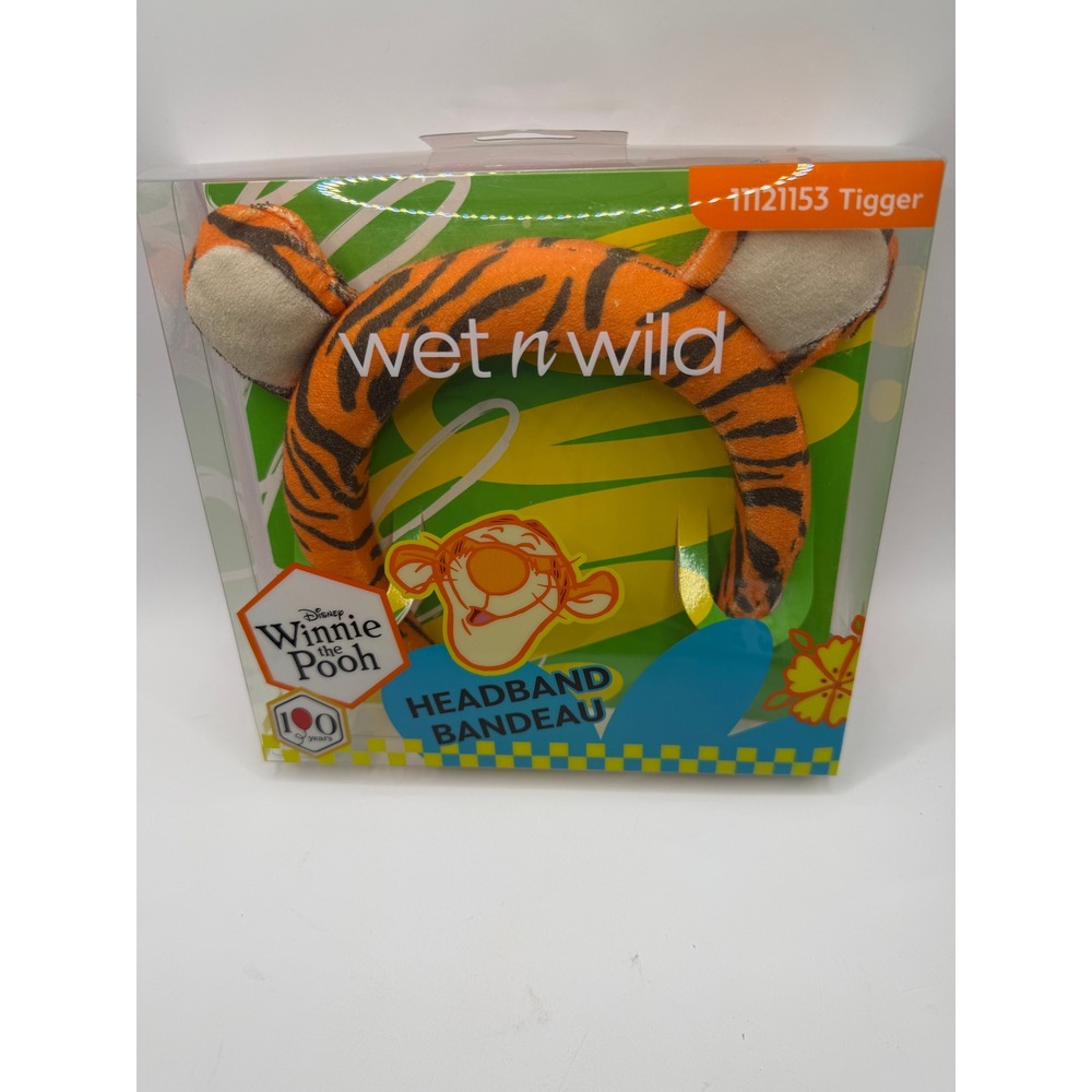 Wet n Wild Disney‎ Winnie the Pooh Tigger Headband OS Orange Tiger Ears Skincare